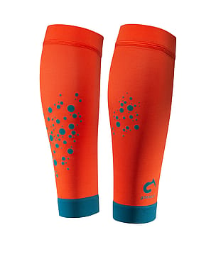 Gococo Compression Calf Sleeves Superior Redorange L (40-45 cm around calf)