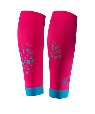 Gococo Compression Calf Sleeves Superior Cerise L (40-45 cm around calf)