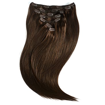 Rapunzel of Sweden Clip-on set 7 pieces 50 cm 2.3 Chocolate Brown