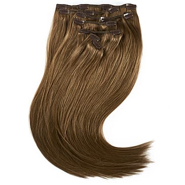 Rapunzel of Sweden Clip-on set 7 pieces 50 cm 5.0 Brown