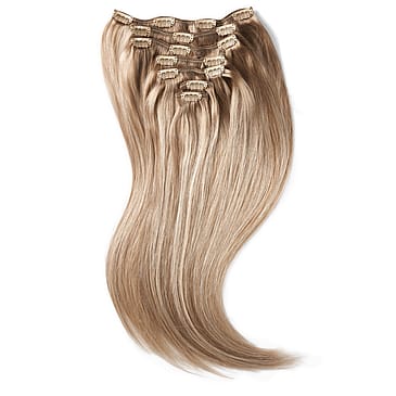 Rapunzel of Sweden Clip-on set 7 pieces 50 cm Sandy Blonde Balayage B7.5/10.7