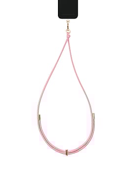 IDEAL OF SWEDEN Cord Phone Strap Multi Pink