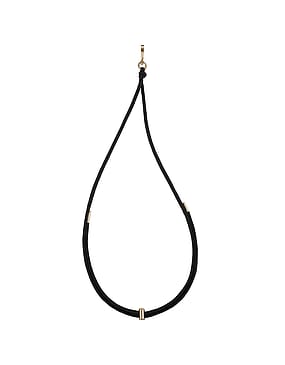 IDEAL OF SWEDEN Cord Phone Strap Black