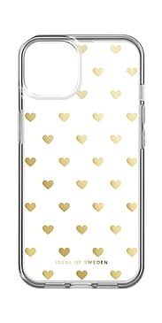 IDEAL OF SWEDEN Iphone Case Golden Hearts iPhone 13 & 14