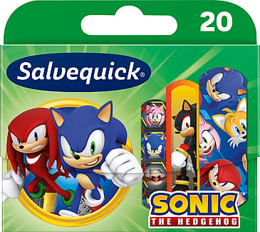 Salvequick Plaster m. Sonic 20 stk