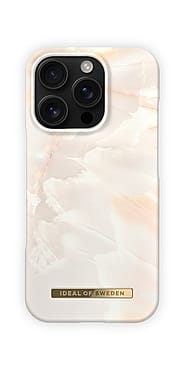 IDEAL OF SWEDEN Printed Case iPhone Pearl Marble 16 PRO