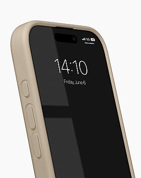 IDEAL OF SWEDEN Silicone Case iPhone Beige 16