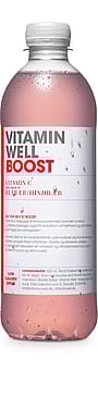 Vitamin Well Boost - Hindbær Blåbær Hindbær Blåbær/ 500 ml
