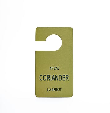L:A BRUKET 247 Fragrance Tag Coriander 18 ml