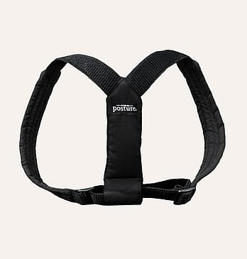 Swedish Posture Junior Posture Brace Black 6-12 år