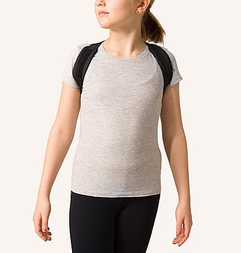 Swedish Posture Junior Posture Brace Black 12-16 år