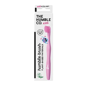 The Humble Co. Plant-Based Toothbrush Kids Pink 1 Stk.