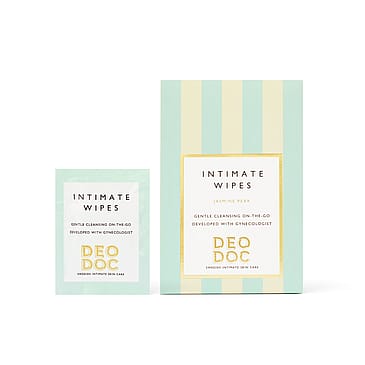 DeoDoc Intimate Wipes Jasmine Pear 10 stk.