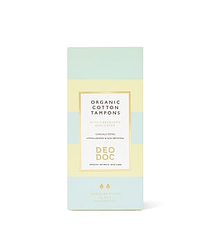 DeoDoc Organic Cotton Tampons With Applicator 14 stk.