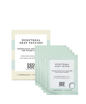 DeoDoc Smertelindrende Varmeplaster Menstruationssmerter 5 stk.