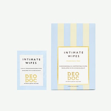 DeoDoc Intimate Wipes Fragrance Free 10 stk.