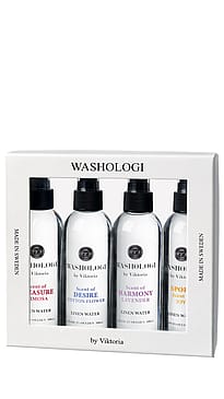WASHOLOGI Linen Water Giftbox 4 x 100 ml