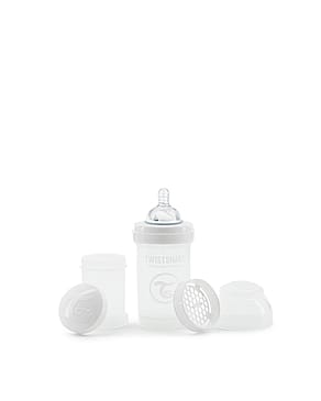 Twistshake Anti-kolik Sutteflaske Hvid 180 ml