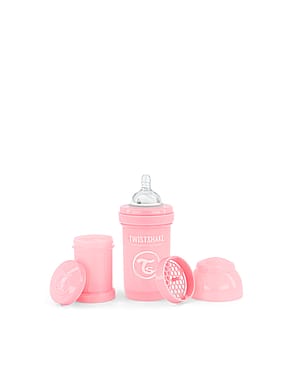 Twistshake Anti-kolik Sutteflaske Lyserød 180 ml