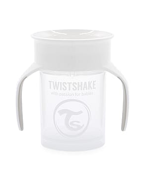 Twistshake 360 Kop Hvid 360 ml