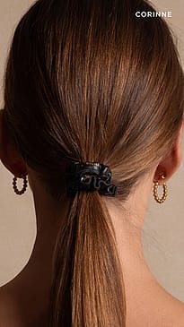 CORINNE Vegan Scrunchie Narrow Narrow