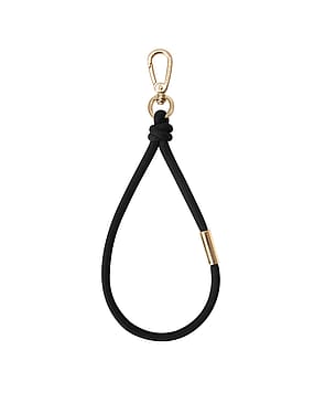 IDEAL OF SWEDEN Cord Wristlet Strap Black