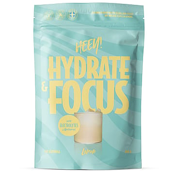 Heey! Hydrate & Focus Electrolytes + Lions Mane Lemon 240 g