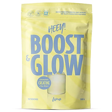 Heey! Boost & Glow Creatine + Collagen Lemon 300 g