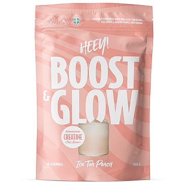 Heey! Boost & Glow Creatine + Collagen Ice Tea Peach 300 g