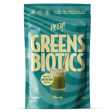 Heey! Greens & Biotics Superfood + Probiotics Tropical 300 g