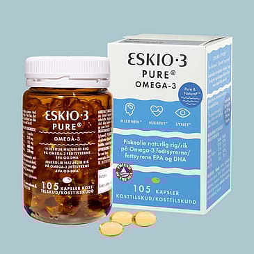 Eskio-3 Pure Omega-3 105 kapsler