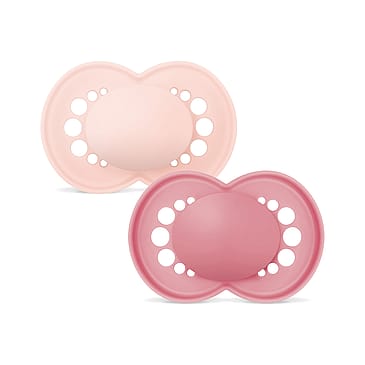 MAM Original Silk Sutter - 2-pak Pink 6-16 mdr.