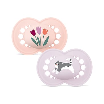 MAM Original Silk Sutter - 2-pak Pink 16-36 mdr.