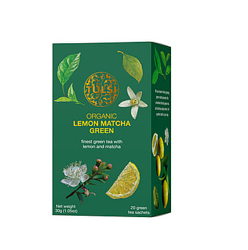 Tulsi Lemon Matcha Green Te Øko