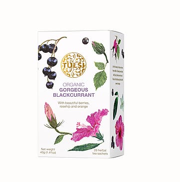 Tulsi Gorgeous Blackcurrant Te Øko