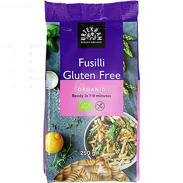 Urtekram Fusilli pasta glutenfri Ø 250 g
