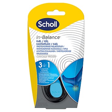 Scholl In-Balance Smertelindrende Sål Str. L - str. 42,5-45 - 2 stk