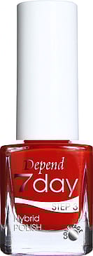 Depend 7 Day Hybrid Nail Polish Looking Striped