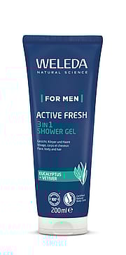 Weleda For Men Active Fresh 3in1 Shower Gel 200 ml