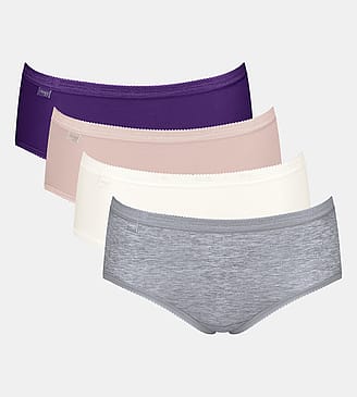 Sloggi Basic+ Midi 4-Pak Multiple Colours 44