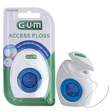 GUM Tandtråd Access Floss 50 stk