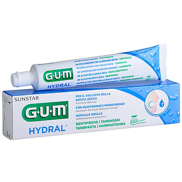 GUM Tandpasta Hydral v/Mundtørhed 75 ml