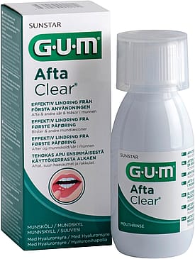 GUM Mundskyl AftaClear v/Blister 120 ml