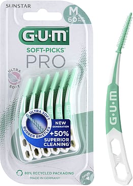 GUM Soft-Picks Mellemrumsbørster Medium 60 stk