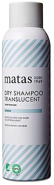 Matas Striber Dry Shampoo Translucent  Uden Parfume 200 ml