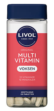 Livol Multivitamin Voksen 150 tabl.