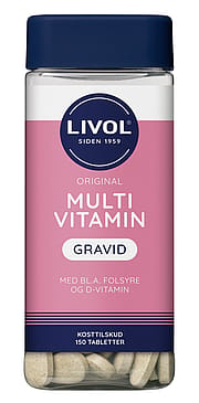 Livol Multivitamin Gravid 150 tabl.