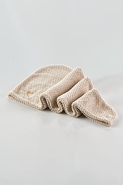 Yuaia Haircare Microfiber Hair Turban Sand