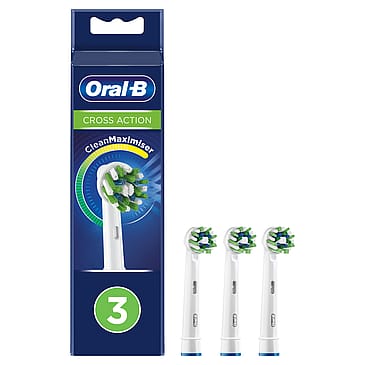 Oral-B Cross Action Børstehoveder 3 stk