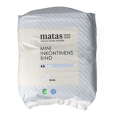 Matas Striber Mini Inkontinens Bind 20 stk